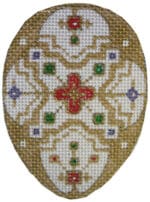 Creative Needle - Glittery Egg Ornament