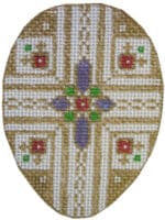 Creative Needle - Glittery Egg Ornament