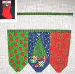 The Meredith Collection - Stocking Cuff, Holiday Surprises