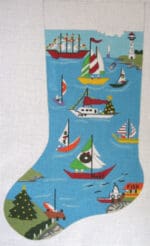 The Meredith Collection - Sailboat Marina at Christmas