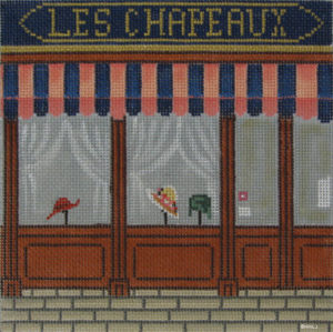 Trubey - French Scenes, Hat Store Front