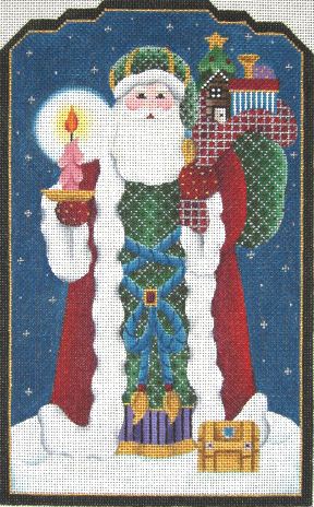 Rebecca Wood - Santa, Candle