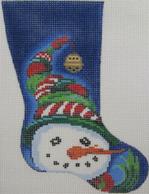 Patti Mann - Snowman Mini Sock