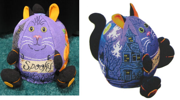 Patti Mann - Pudgie, Halloween Cat