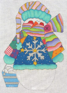 Renaissance Designs - Snowflake Patchwork Snowman