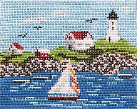 Needle Crossings - Coastal Scene