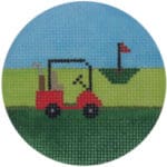 Patty Paints - Golf Cart Round (Lee)