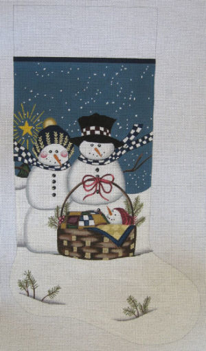 Danji Designs - Stocking, Snow Family