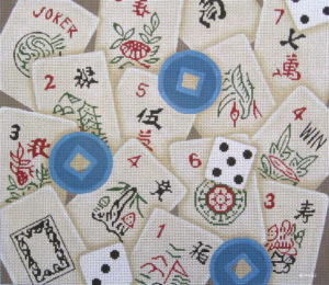 JP Needlepoint - Mahjong Tiles