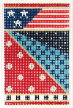 Kelly Clark Needlepoint - Crazy Firecracker