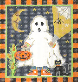 Kelly Clark Needlepoint - The Ghostly Treater