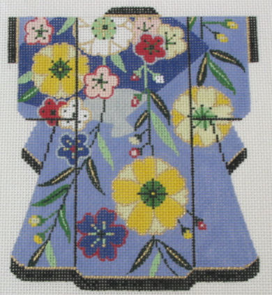Lee's Needle Art - Kimono, Purple