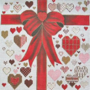 Sharon G. - Red Ribbon w/Hearts