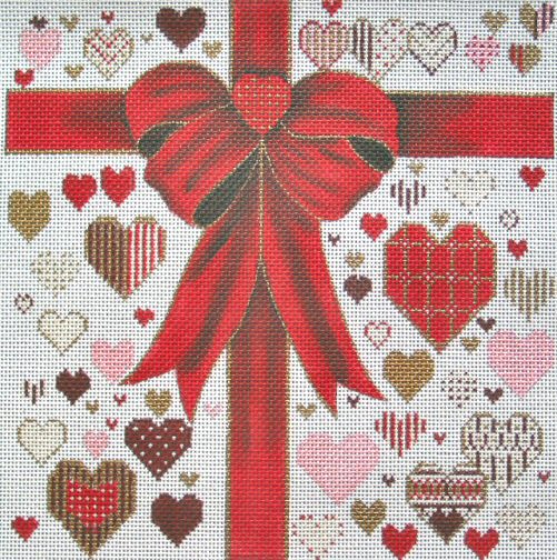 Sharon G. - Red Ribbon w/Hearts