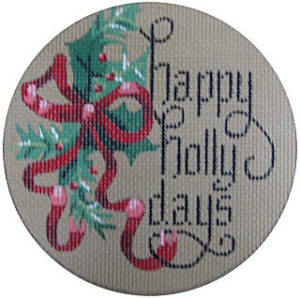 Danji Designs - Ornament, Happy Holly Days