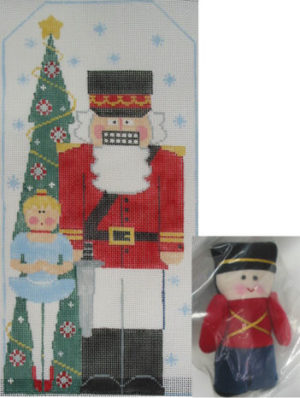 Kathy Schenkel Designs- Nutcracker Santa w/Solder