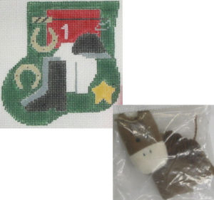 Kathy Schenkel Designs - Riding Gear w/Horse Mini Sox