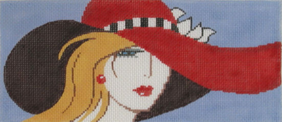 Lee's Needle Art BR - Lady w/Red Hat