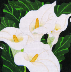 Dede's Needleworks - Giant Calla Lillies