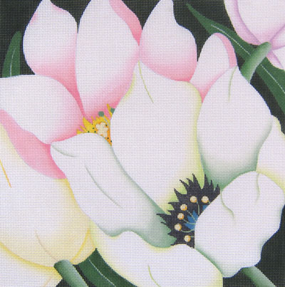 Dede's Needleworks - Giant White Tulip