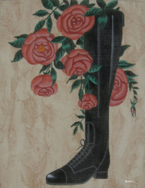 Leigh Designs - Boots & Blossoms, Roses Run