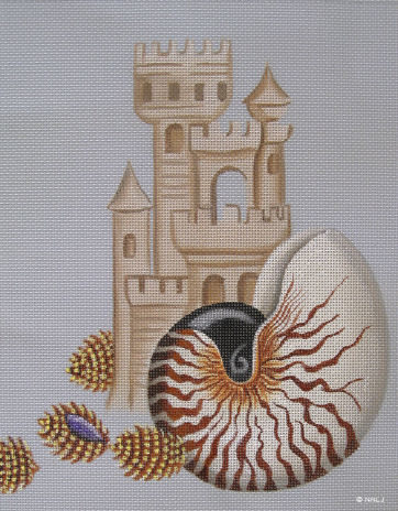 Leigh Designs - Sand Castle, Chambered Nautilus