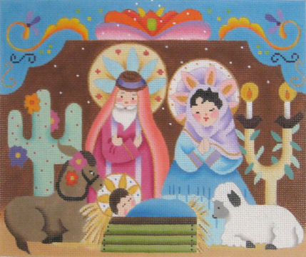 Dede's Needleworks - Fiesta Creche Part I