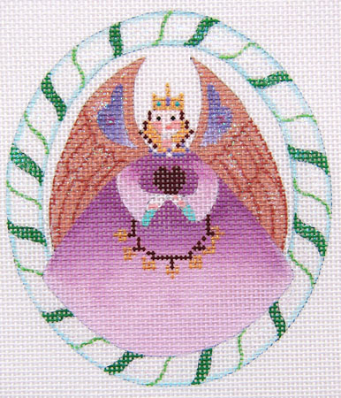 Dede's Needleworks - Sugar Plum Angel w/Pink Skirt