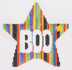 Kathy Schenkel Designs - BOO Striped Star
