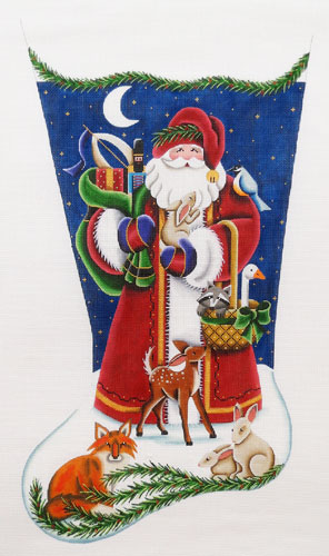 Rebecca Wood - Woodland Santa