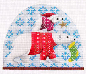 Kirk & Bradley - Polar Bear Snow Dome