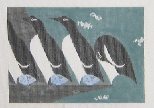 Charley Harper Needlepoint - Murre