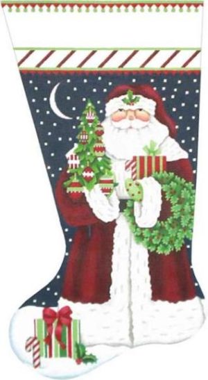 Melissa Shirley Designs - Classic Santa Stocking