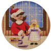 Rebecca Wood Designs - Christmas Round Ornaments (12 Designs) - Image 8