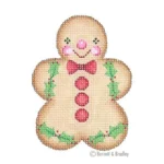 Burnett & Bradley - Gingerbread Boy / Red Buttons & Bow Tie / Holly