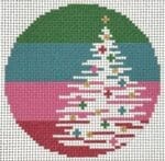 Lauren Bloch Designs - Tree on Stripes