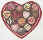 Lauren Bloch Designs - Chocolate Heart Box