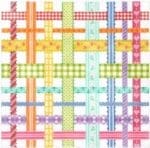 Kate Dickerson Needlepoint - Women Ribbon Square