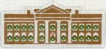 Kate Dickerson Needlepoint - Gingerbread White House