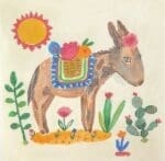 Kate Dickerson Needlepoint - Sweet Mule