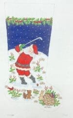 Alexa Designs - Golfer Santa
