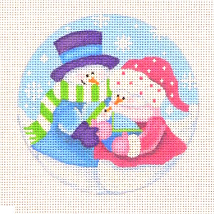 Pepperberry Designs - Snow Family with Baby Boy