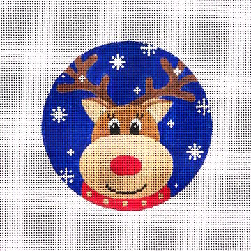 Pepperberry Designs - Reindeer Blue Snowflake
