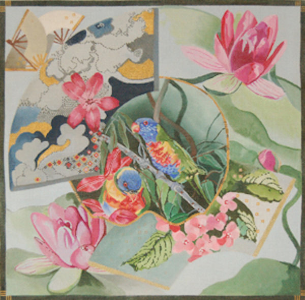 Joy Juarez - Rainbow Lorikeets Fan