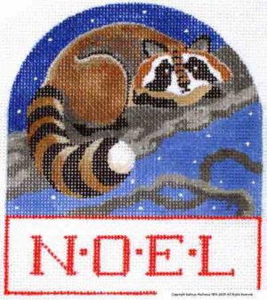Shorebird Designs - Raccoon Ornament