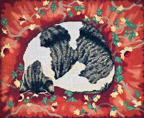 Shorebird Designs -Sleeping Cat
