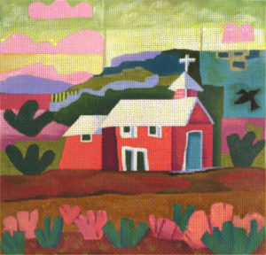 Melissa Shirley Designs - Red Church