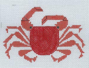 Charley Harper Needlepoint - Crabitat Ornament