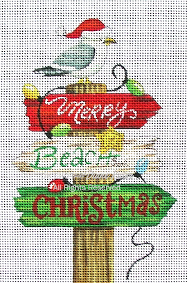 Painted Pony Designs - Merry Christmas Sign