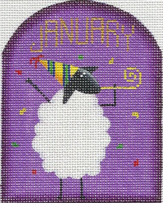 Rebecca Wood Designs- Sheep of the Month (12 designs)